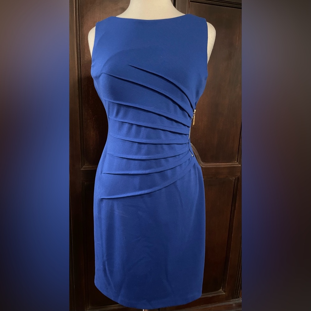 IVANKA TRUMP DRESS - blue